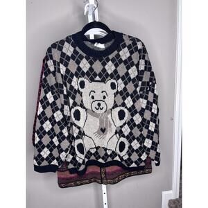 Vintage Classic Essentials teddy bear sweater